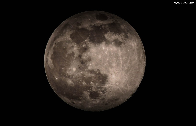 圆圆的月亮图片大全