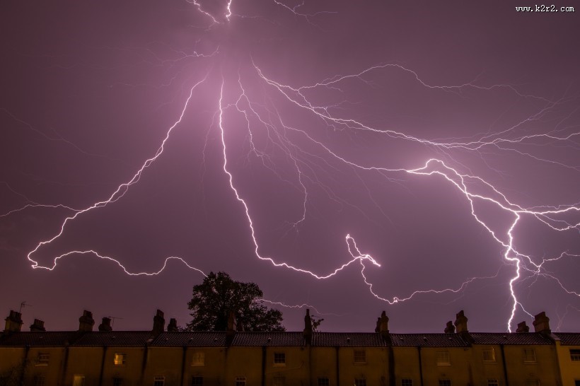 惊天动地的雷电图片大全