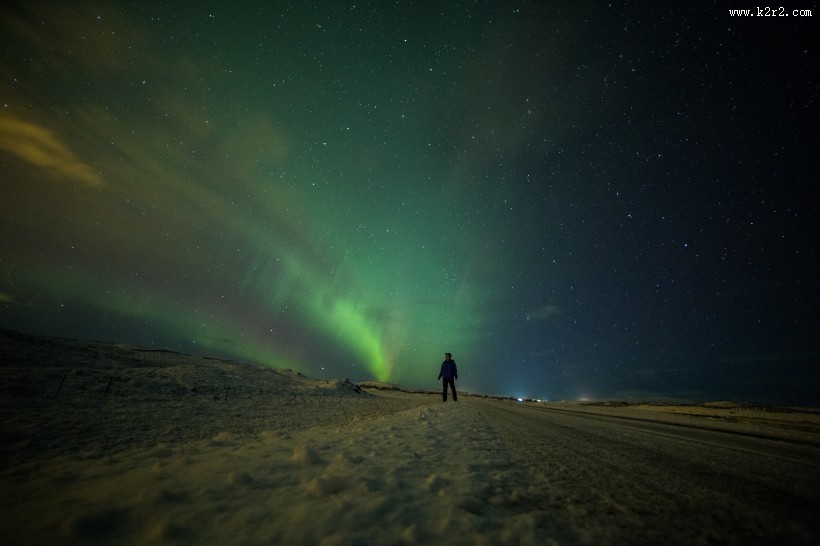 美丽的极光图片大全