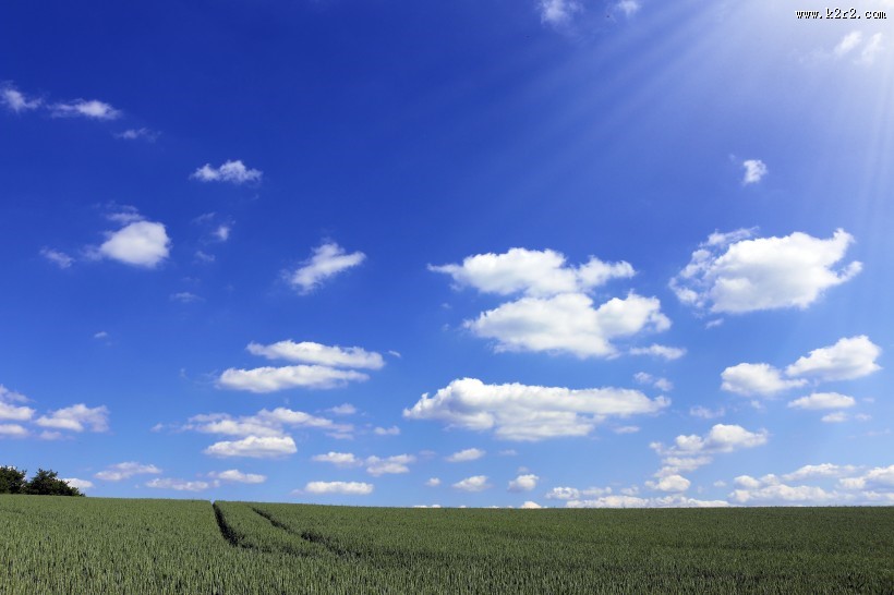 天空的白云图片