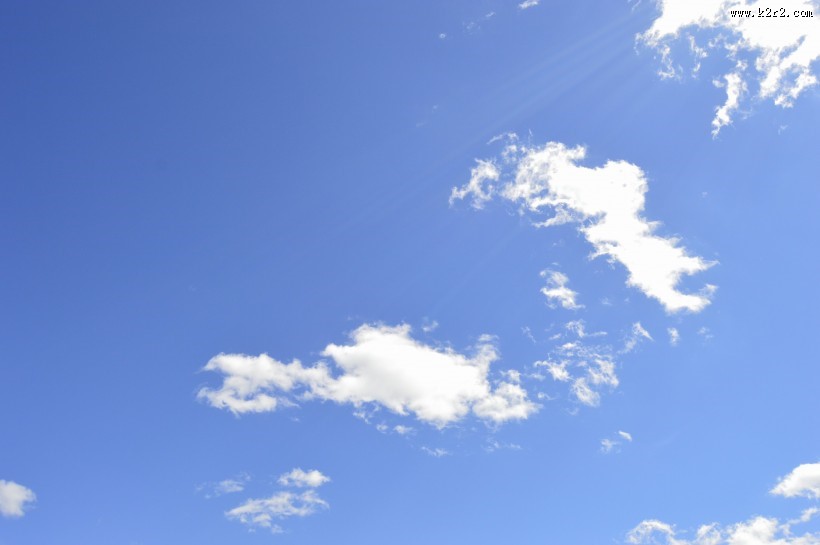 天空的白云图片