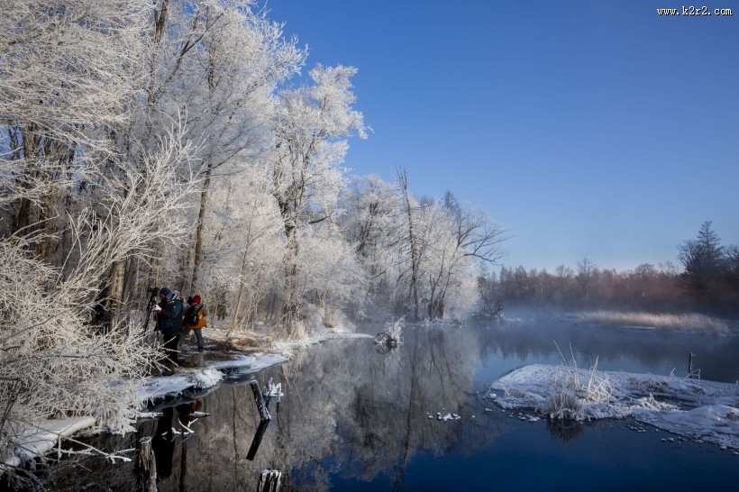 唯美的雾淞风景图片大全