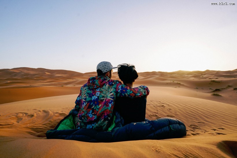 壮阔的沙漠图片