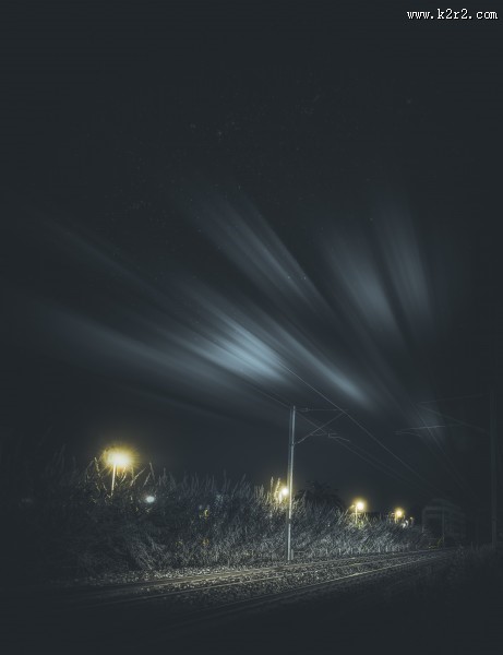 风云变幻的夜空图片大全