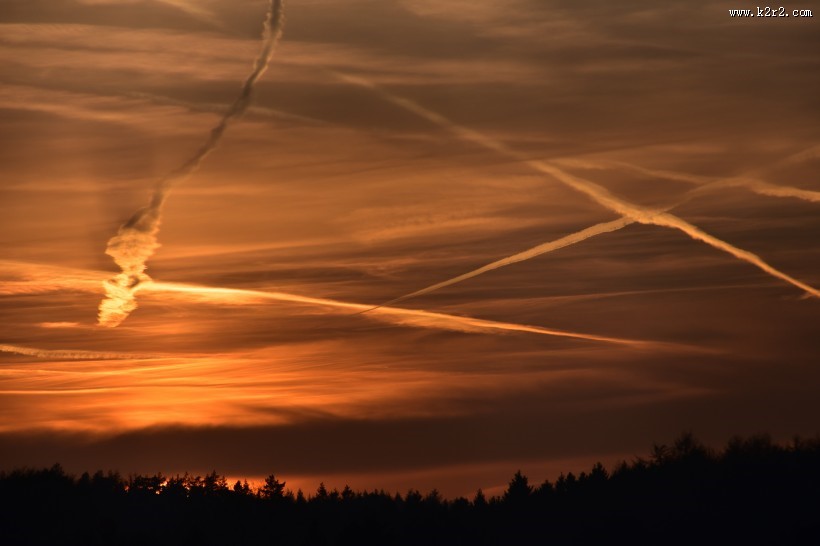 唯美夕阳黄昏落日风景图片大全