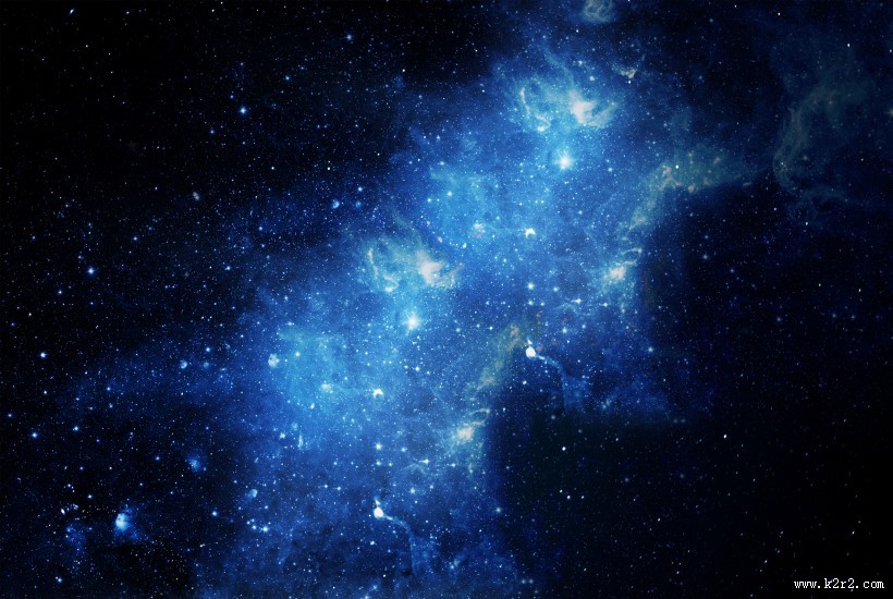 美妙灿烂的星空图片