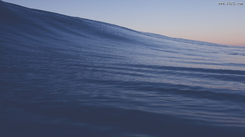 微波荡漾的海面图片大全