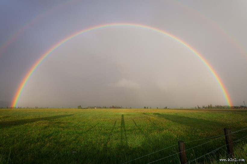 美丽的彩虹图片