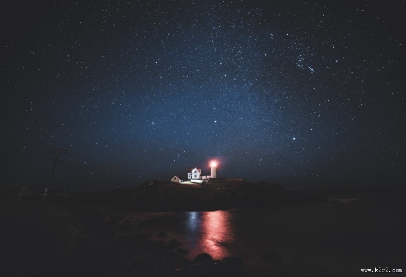 繁星点点的夜空图片大全