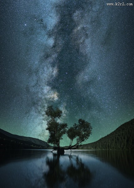 繁星点点的夜空图片大全