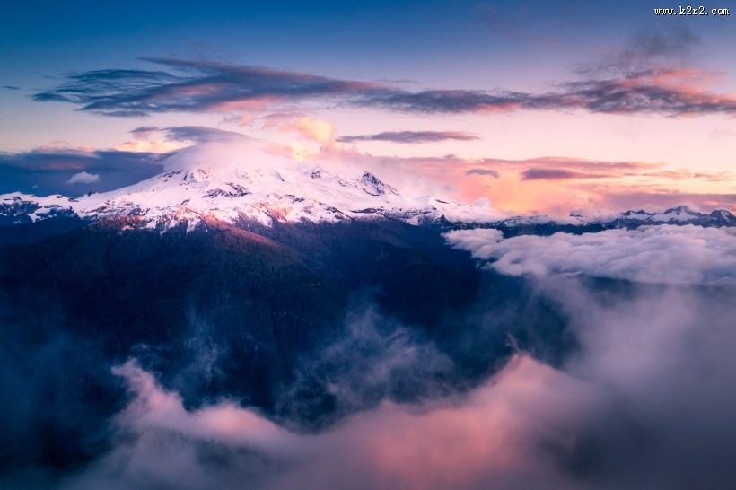 壮观的云海图片