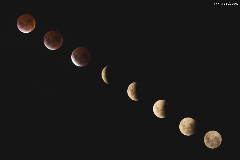 皎洁的月亮的图片