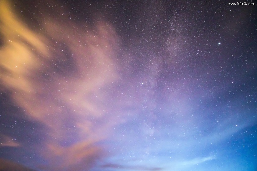 梦幻的星空图片大全