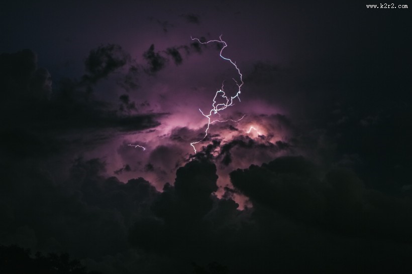 可怕的闪电图片