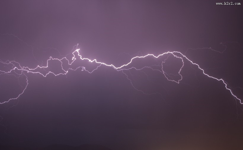 可怕的闪电图片