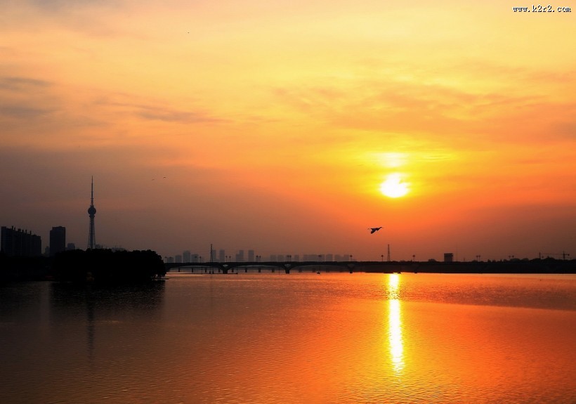 唯美的日出风景图片大全