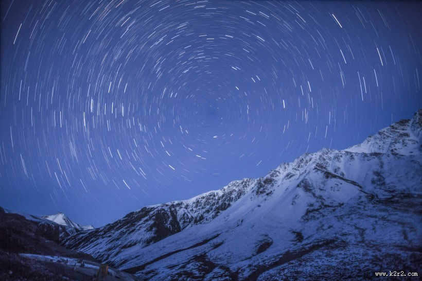 璀璨耀眼的星空景观图片