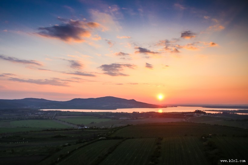壮观的日出图片