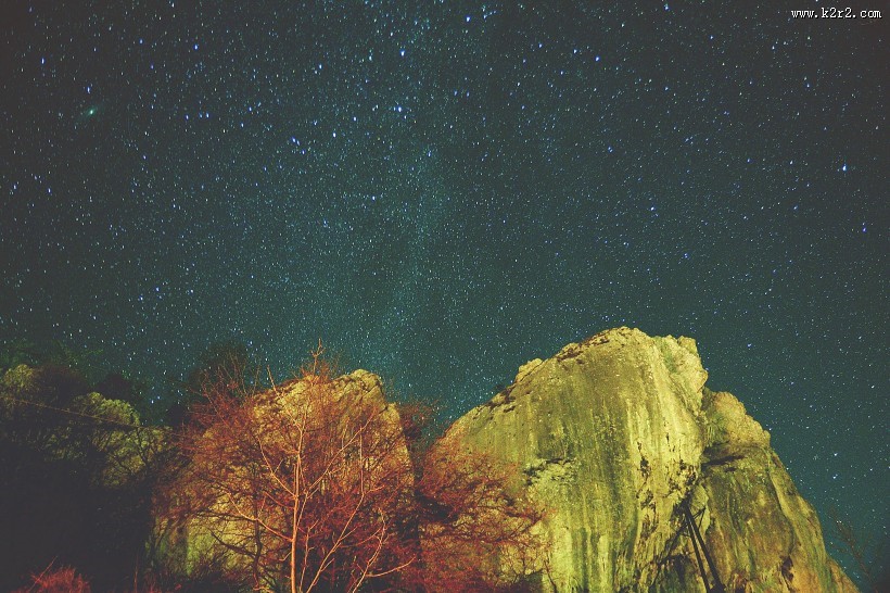 美丽的夜空图片