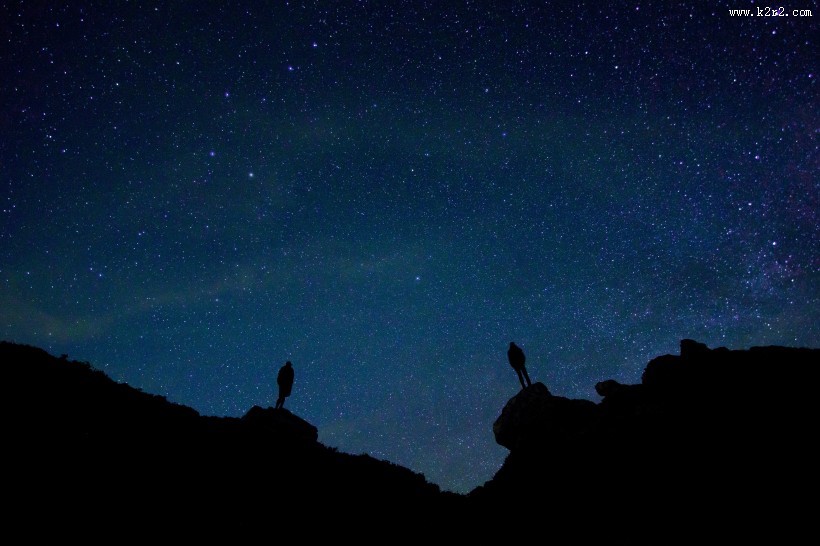 美丽的夜空图片