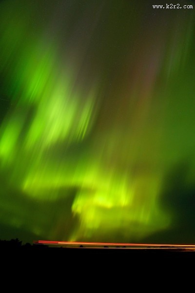美丽的极光图片