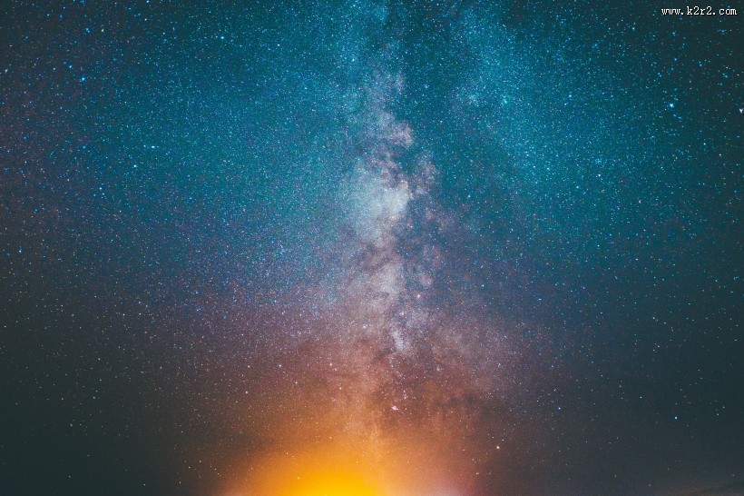美丽的星空银河图片大全