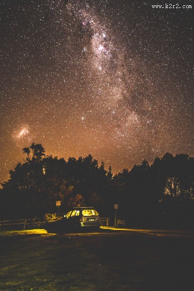 美丽的星空银河图片大全