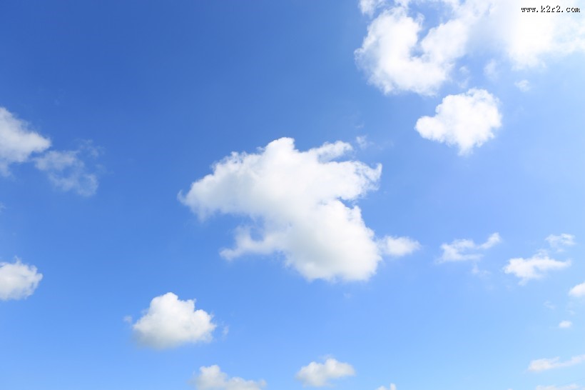 好看的蓝天白云图片