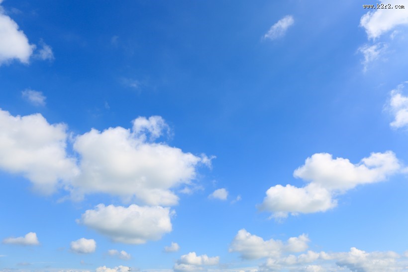 好看的蓝天白云图片