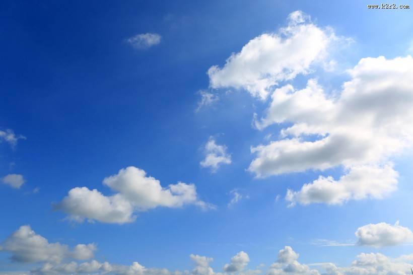 好看的蓝天白云图片