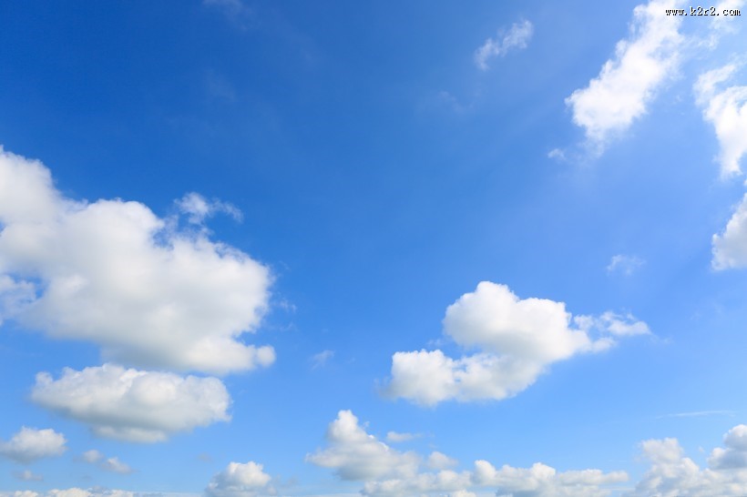 好看的蓝天白云图片