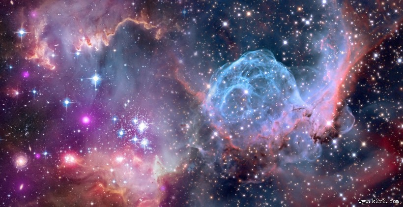 宇宙中的星云图片