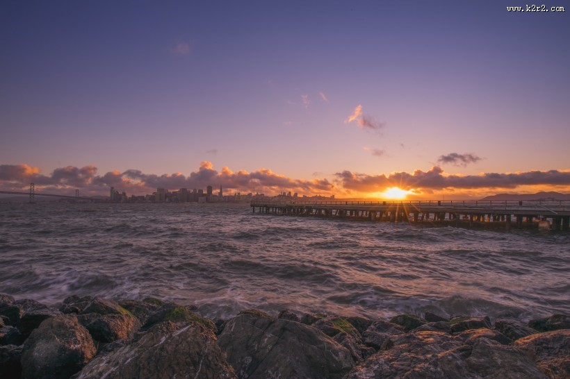 日落时的美丽风景图片大全