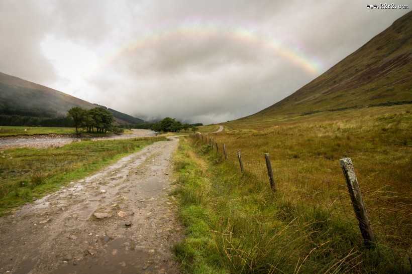 七色的彩虹图片大全