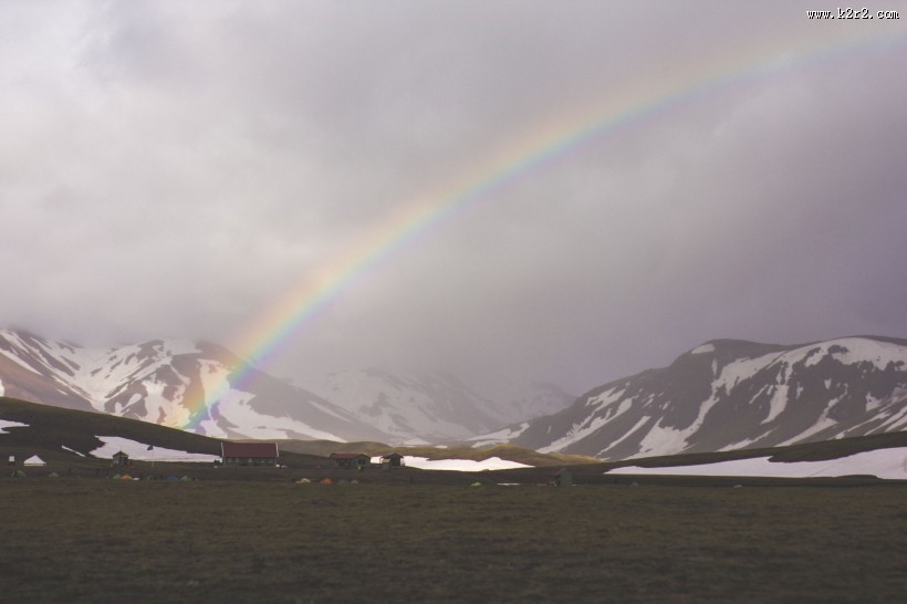七色的彩虹图片大全