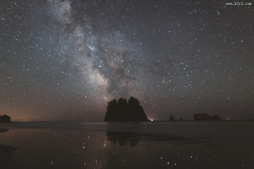 神秘的星空图片