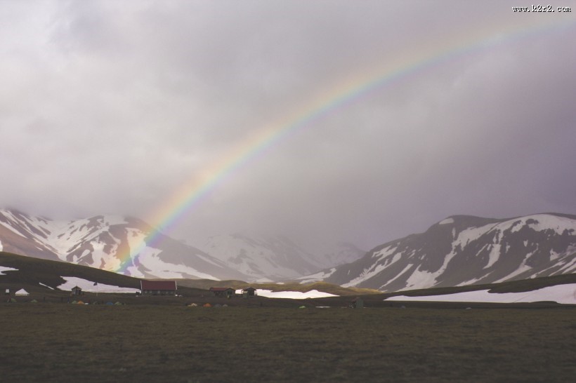 美丽的彩虹图片