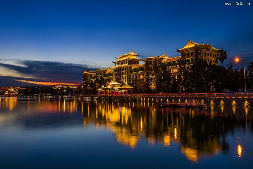 魅力迷人夜色图片