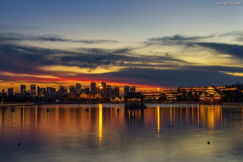 魅力迷人夜色图片