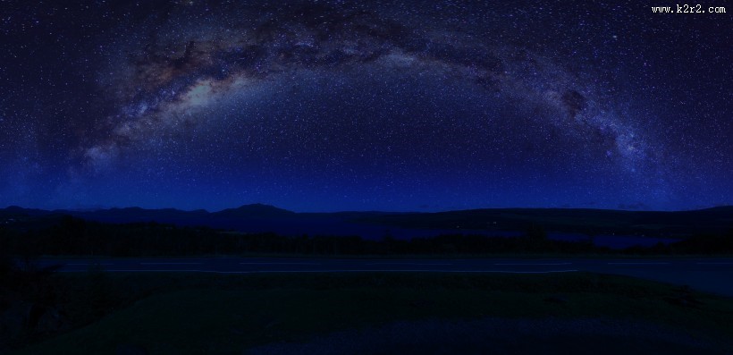 浩瀚的星空银河风景图片