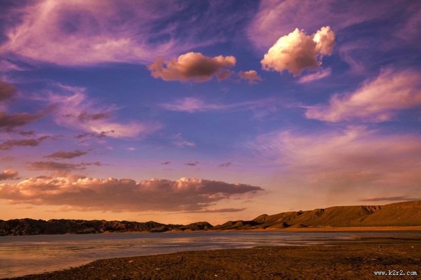 唯美黄昏夕阳风景图片大全