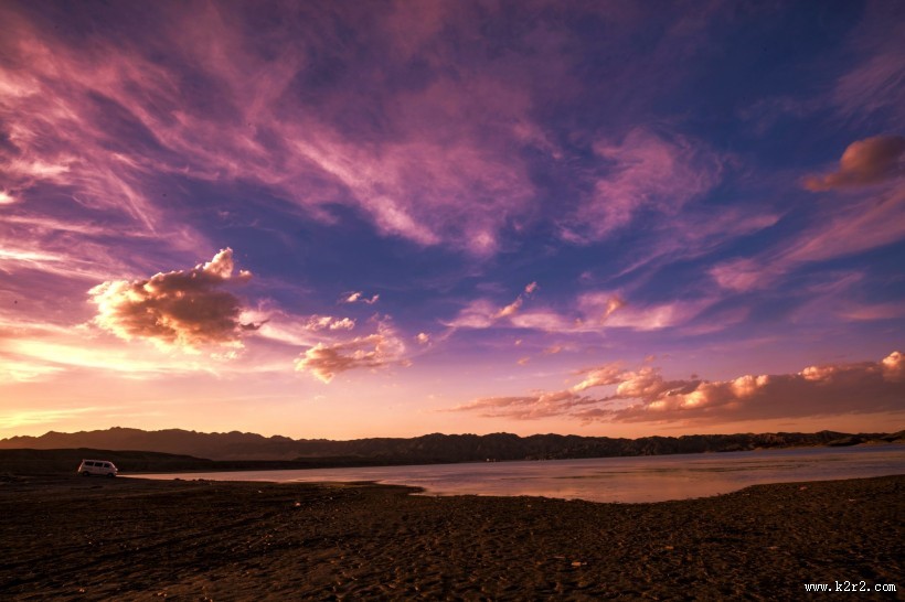 唯美黄昏夕阳风景图片大全