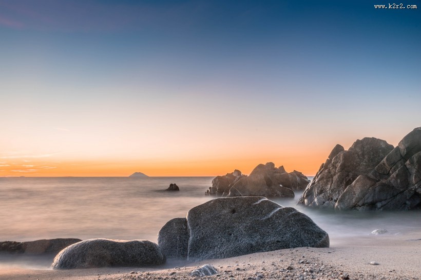 海边礁石图片大全