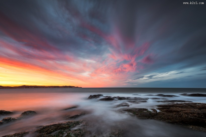 海边礁石图片大全