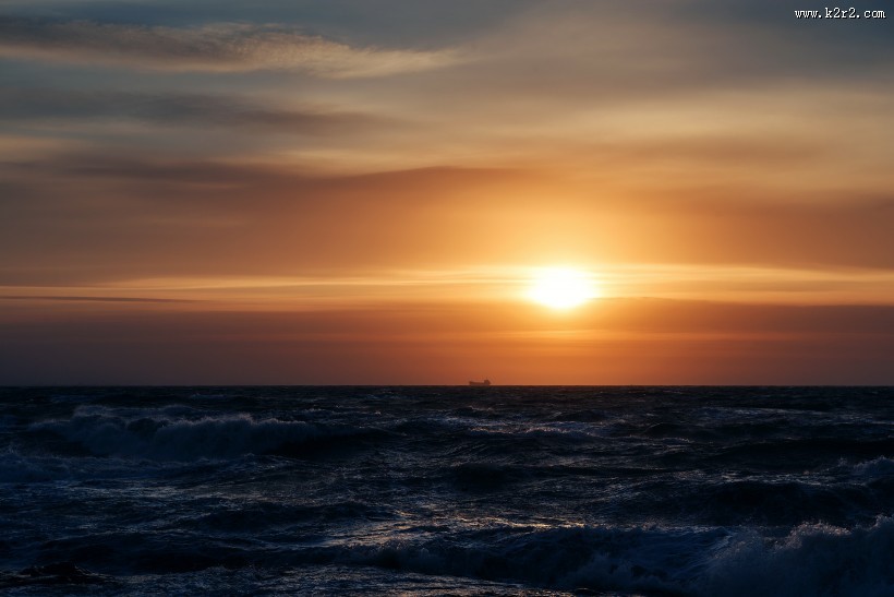 唯美的海边图片