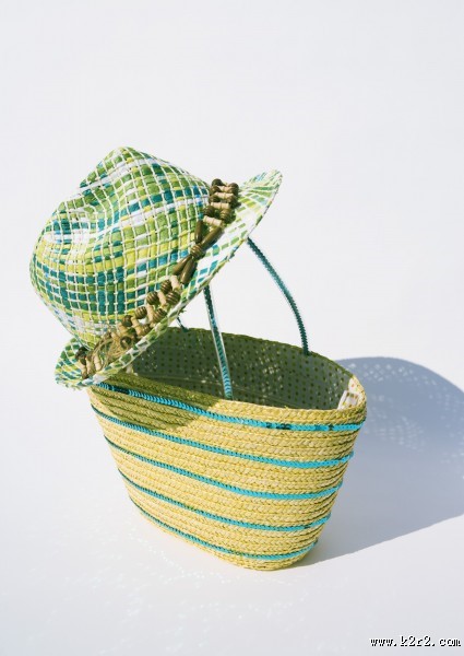 沙滩衣帽服饰风景图片