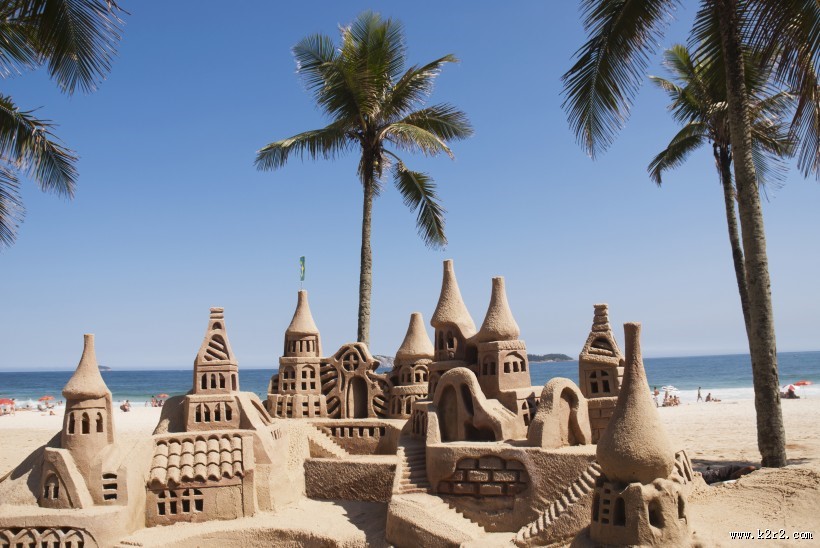 创意沙雕城堡图片大全
