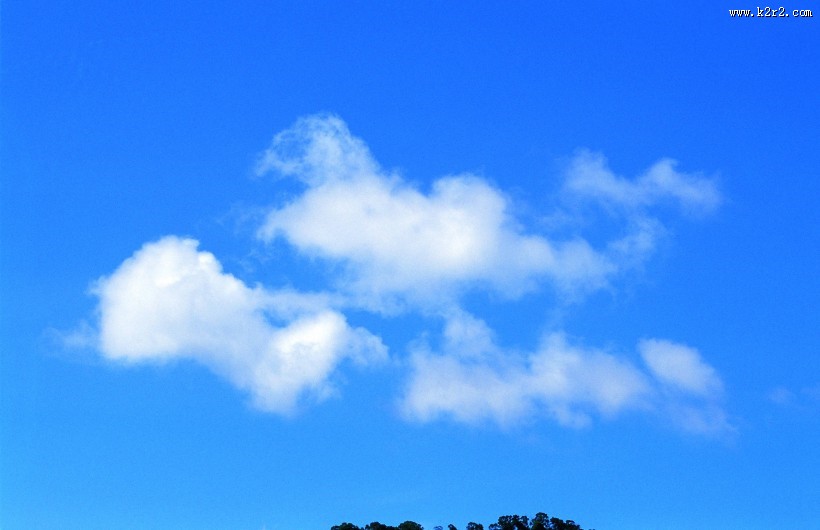 漂亮的蓝天白云图片