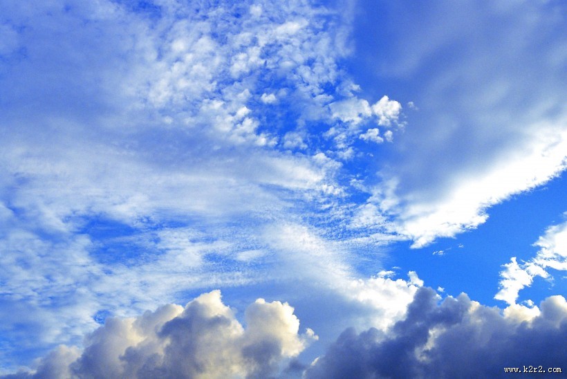 漂亮的蓝天白云图片