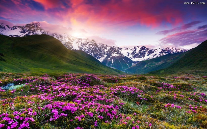 山脉山峰山顶风景图片